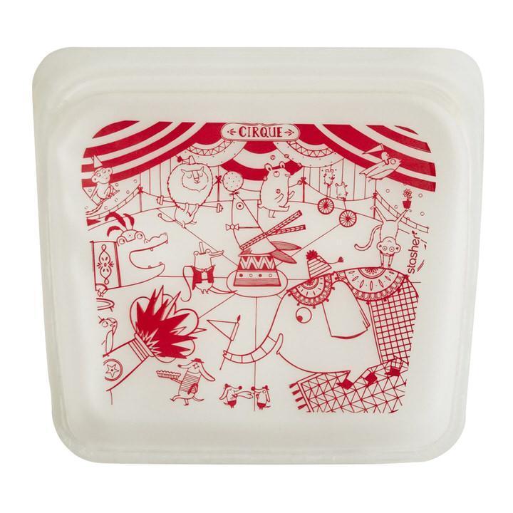 stasherシリコーンバッグ サンドイッチ柄(M)