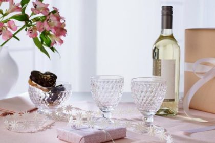 気負わず使える上品な形のワイングラス