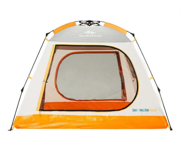 メッシュが4面全てに付いていて蚊対策も