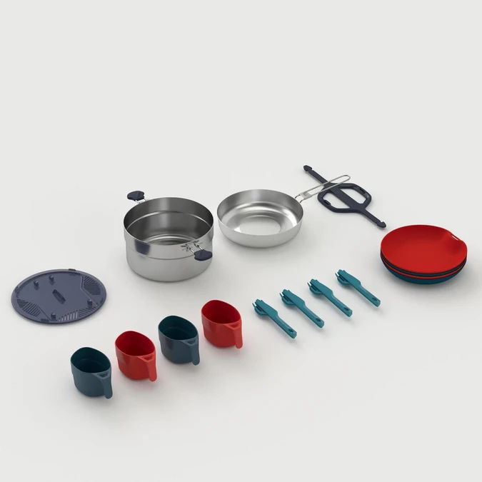 庭で楽しむキャンプご飯