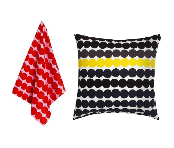 オシャレなドット柄、ラシィマット