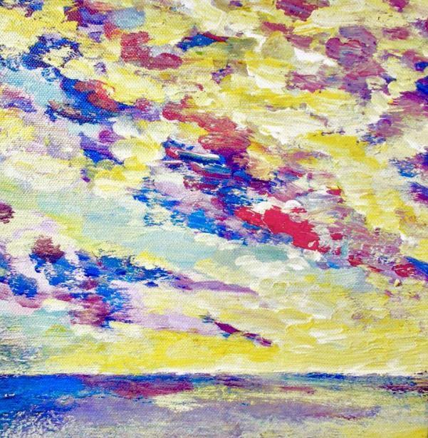 空と海をモチーフに