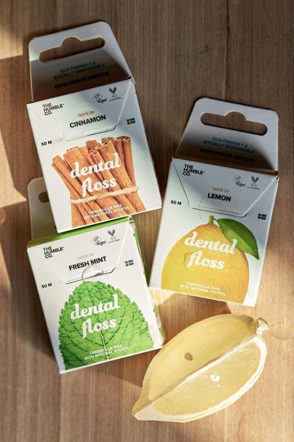 シナモン、レモン、ミントの香り