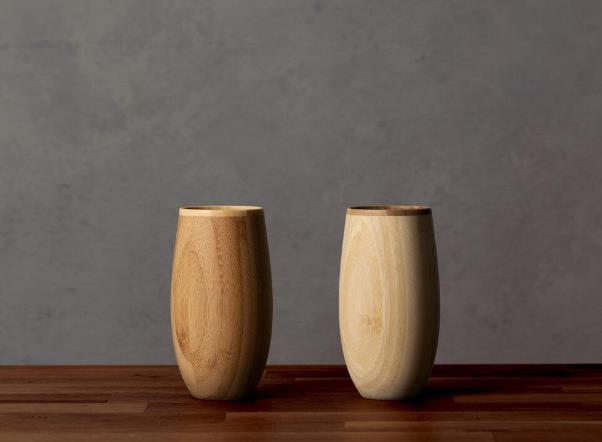 天然竹のタンブラー