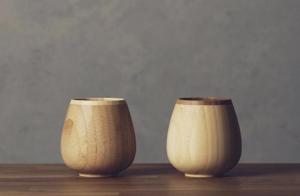 天然竹のロッキング ベッセル