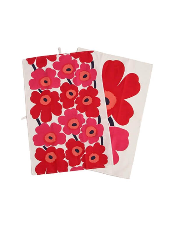 大胆な花柄のウニッコ