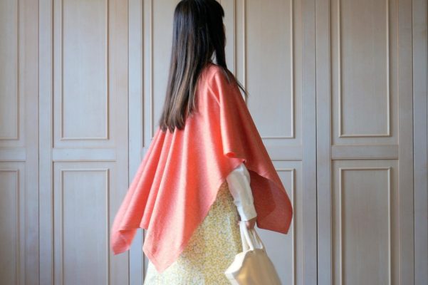 蓑から生まれたポンチョ