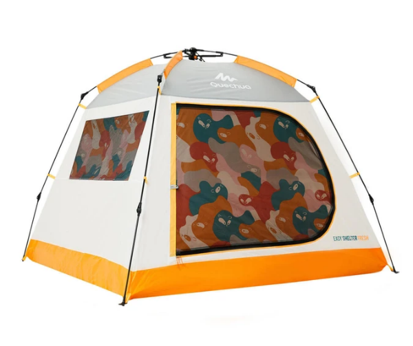 キャンプ感を出すために外せないテント