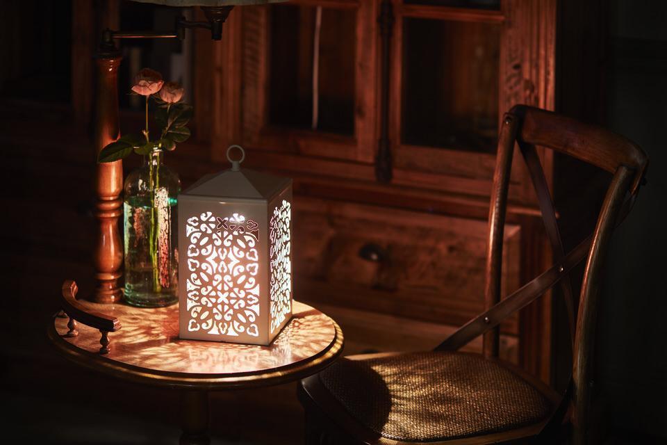 キャンドルを置かずにそのままランプとても使える