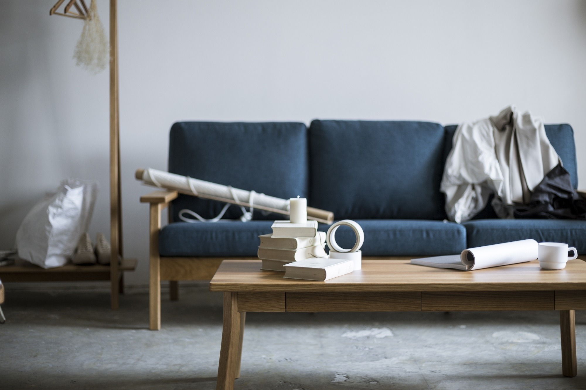 引き出し付きが嬉しい。SIEVE マージ センターテーブル