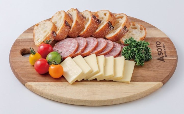 アカシアの天然木のフリーボード