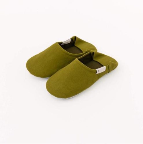 2WAYで履けるバブーシュ