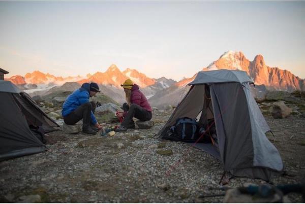 本格的なキャンプ道具