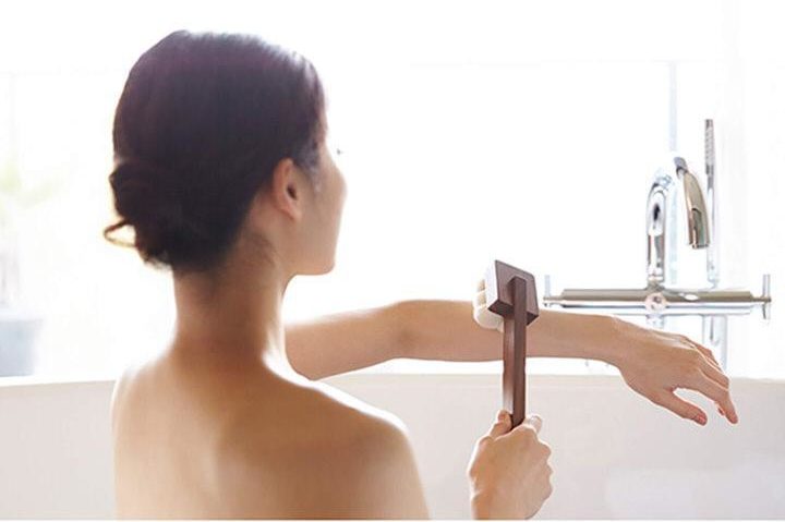 SHAQUDAのボディブラシの使い方は一つだけではありません