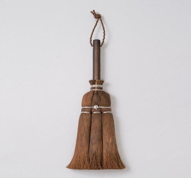 あると便利な卓上用!しゅろのやさしい小ぼうき 掃除用 三玉