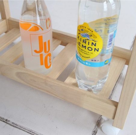 お酒などもすっきりと収納