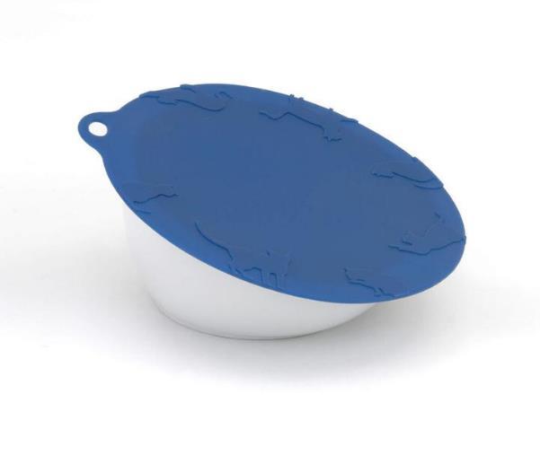 食器の蓋にもなるシリコンマット