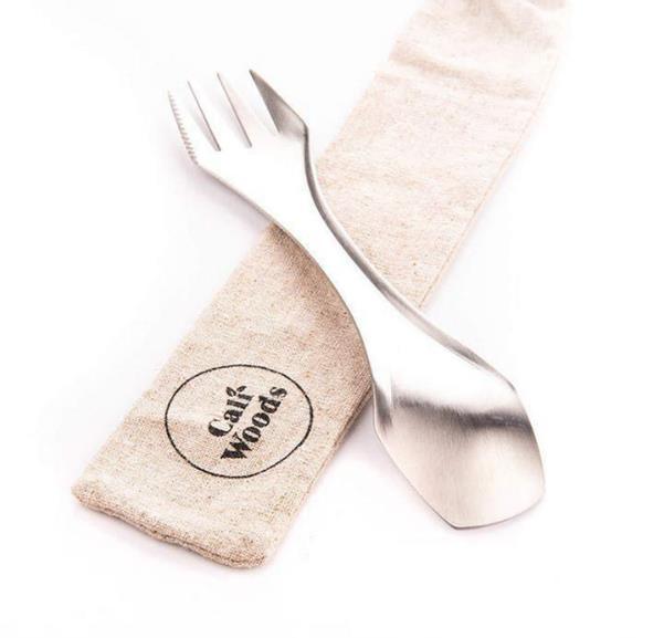 持ち運びできるステンレススポーク