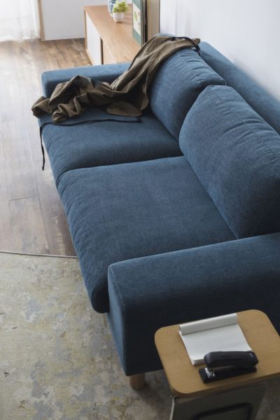 座面が広いから座りやすい