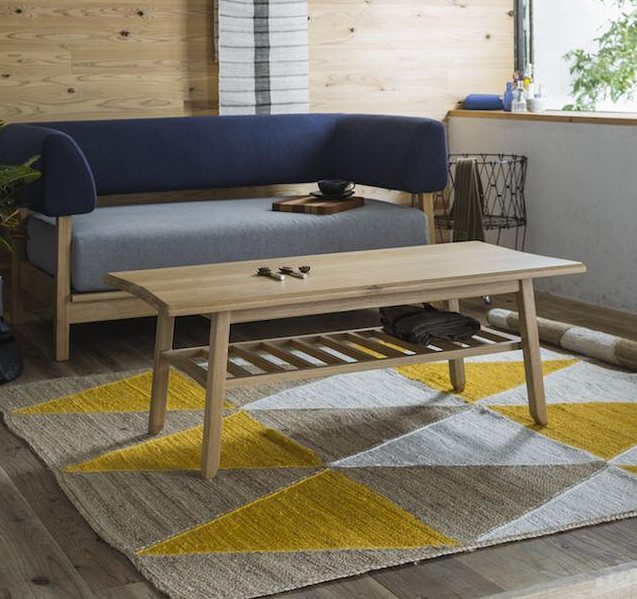 ナチュラルな木目を活かしたデザイン