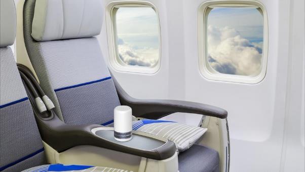 持ち運び可能。だから外出先でもきれいな空気