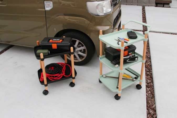 キャスター付きなら日当たりの良い場所に移動させるのも楽ちん