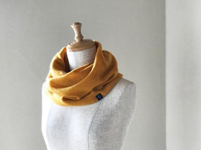 純カシミヤのスヌード