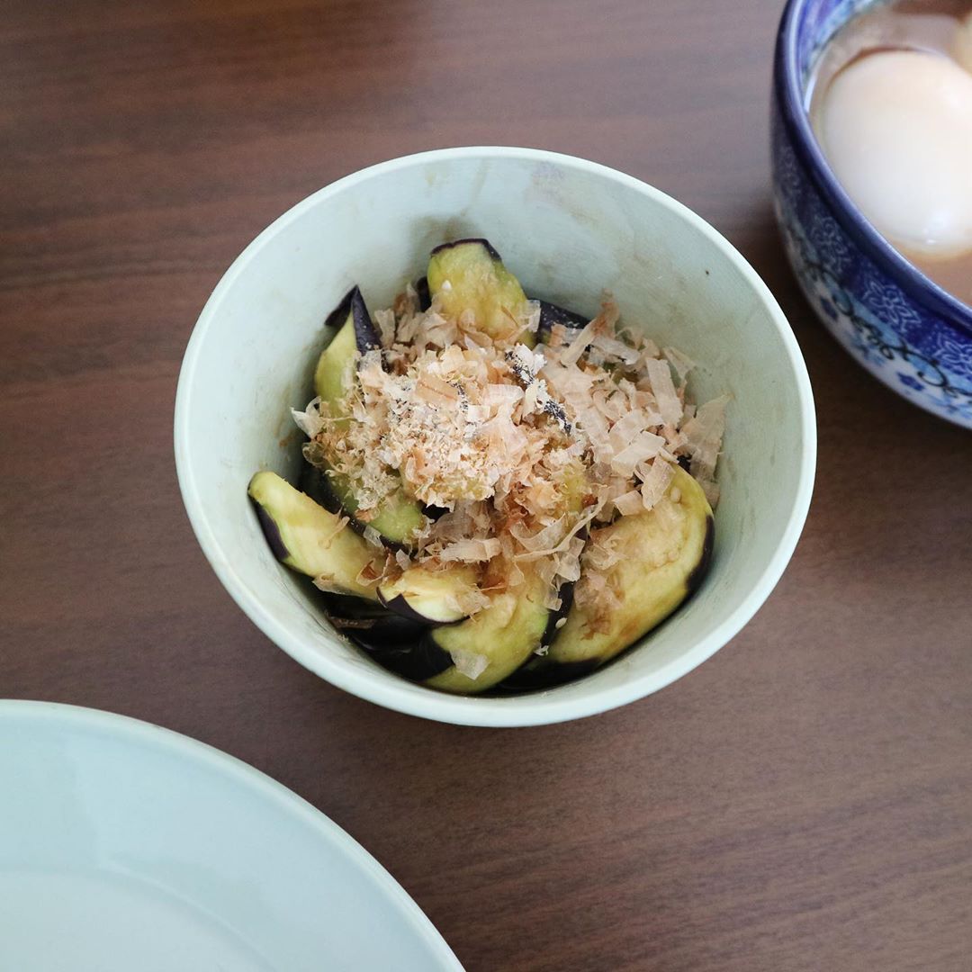 ナスのおひたし