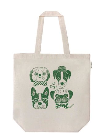 4Dogsトートバッグ