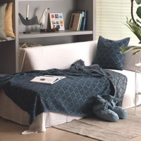 丸洗いOKなブランケット