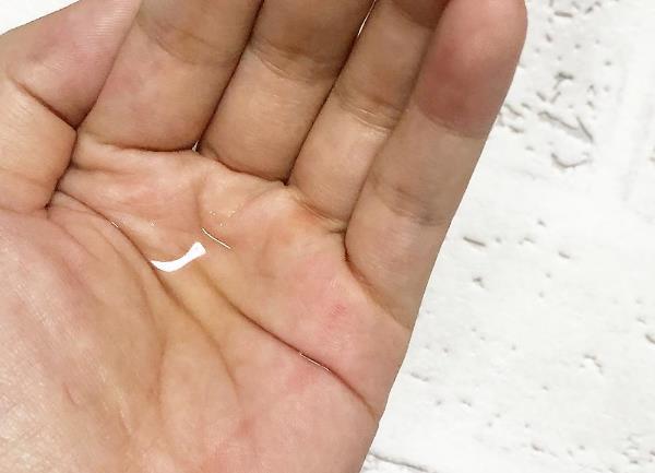 さらっとしたテクスチ