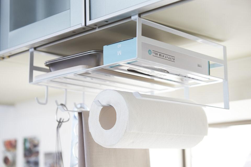 戸棚下多機能ラック