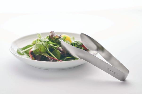 細かな取り分けも得意なトング