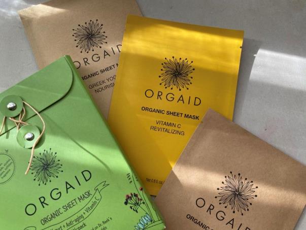 ORGAIDのシートマスクで冬の肌荒れケア