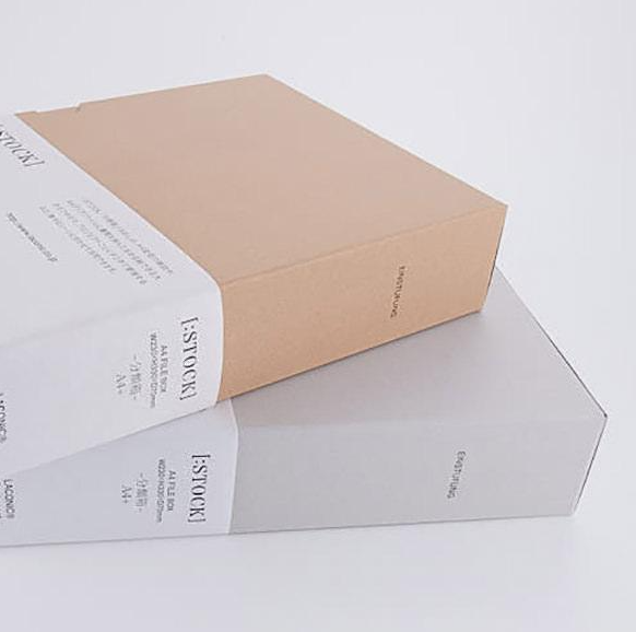 日本製ペーパーA4ファイルBOX