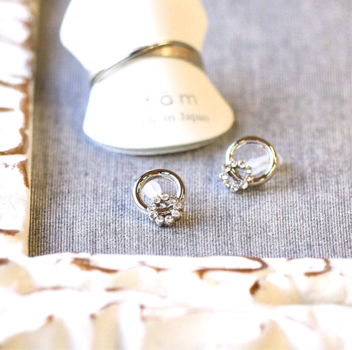 サークルデザインノンホールピアス