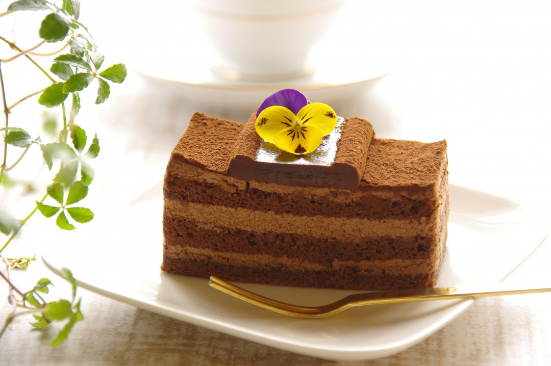 盛り付けはナナメ置きに