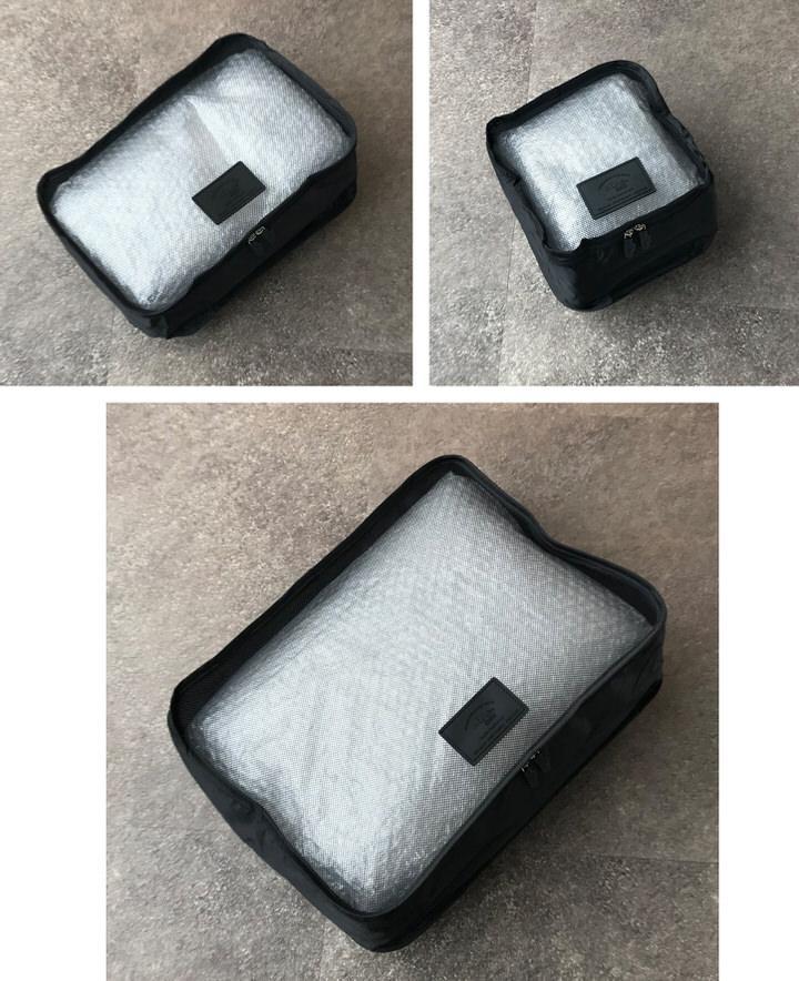 可愛いカラーが揃っている旅行用の衣類バッグ