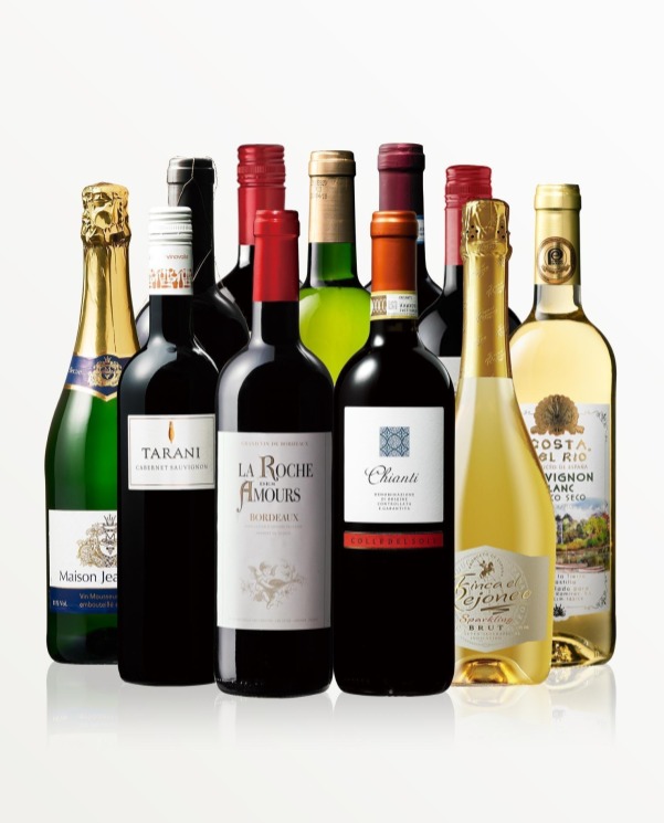 世界の赤白泡ワインセット11本セット