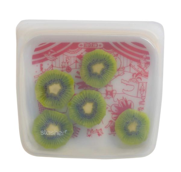 繰り返し使えるシリコンバッグ「stasher(スタッシャー)」