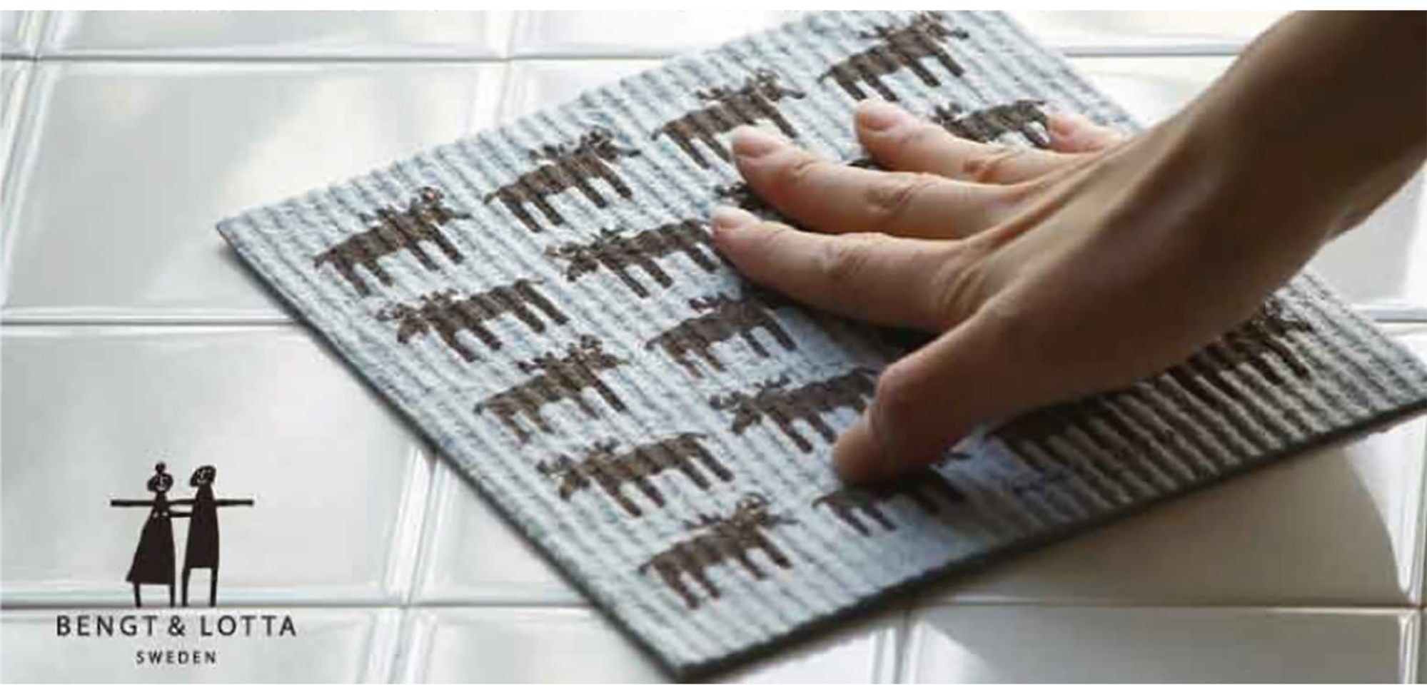 北欧デザインスポンジワイプ