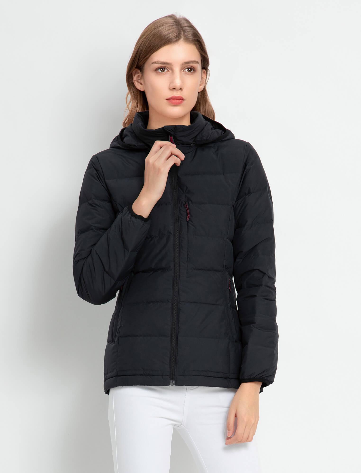 フード付きベーシックダウン