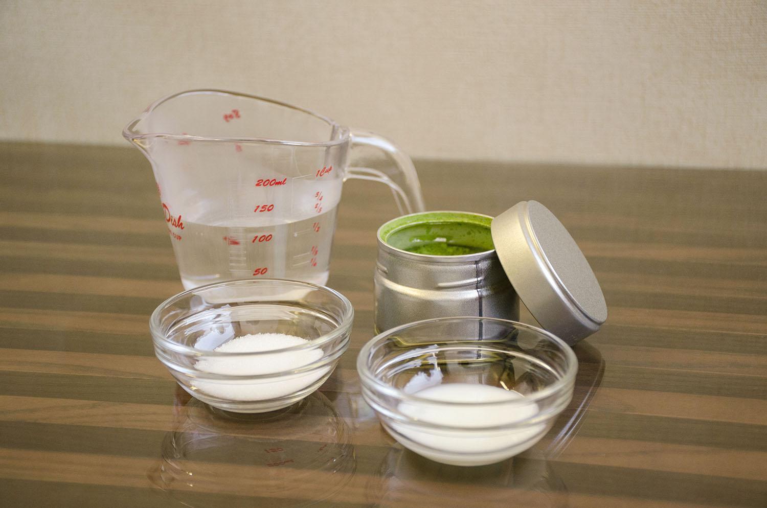 抹茶ラテの作り方