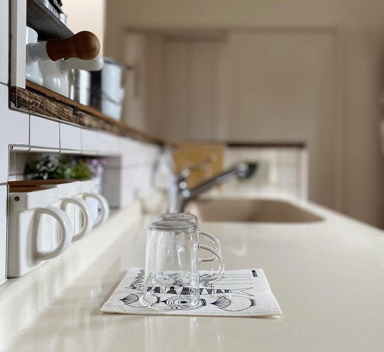 北欧生まれの便利な台ふきん