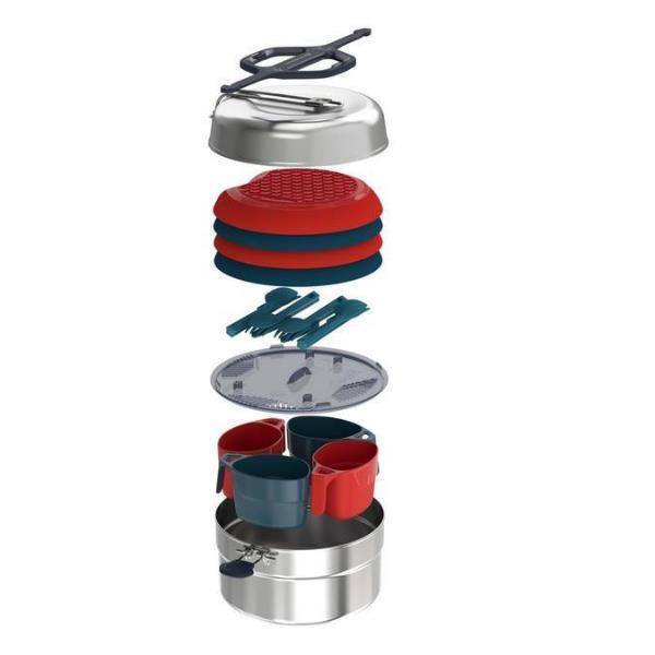 フッ素加工ステンレスクッキングセット