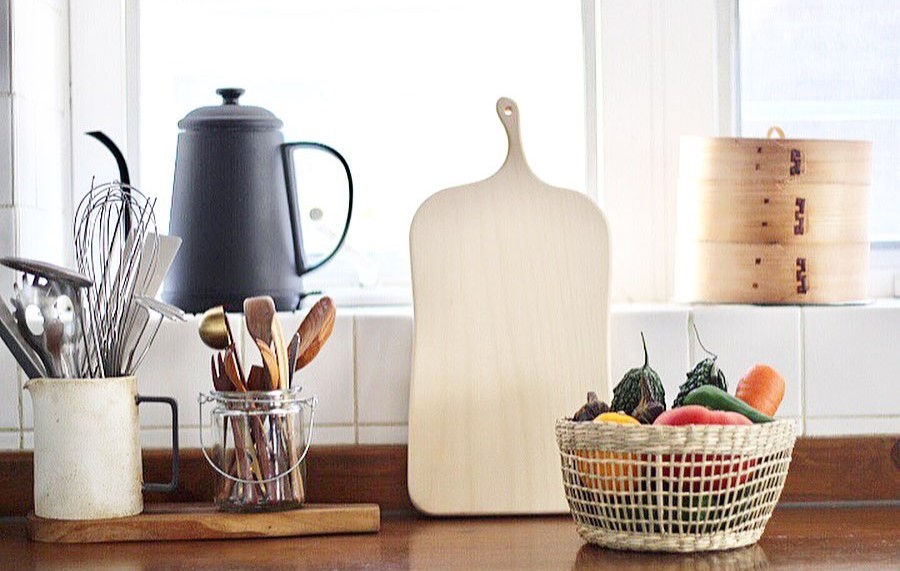 ナチュラルなバスケット