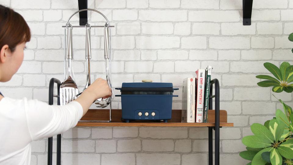 スタイリッシュでコンパクトなデザイン