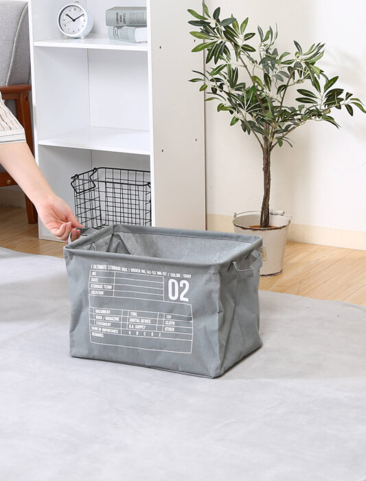 ファブリックインナーボックス グレー