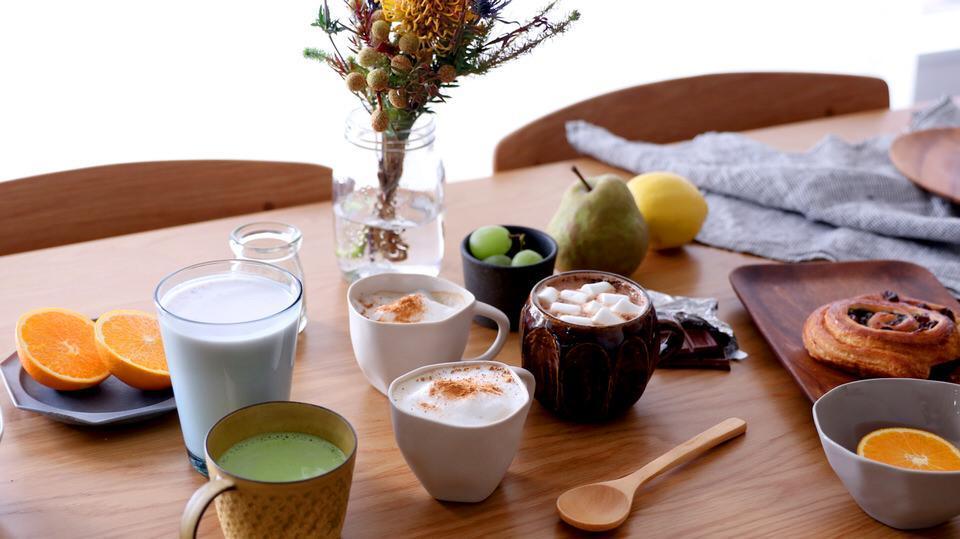 ホームカフェメーカーのホットドリンクレシピ①