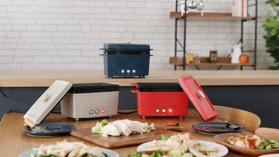 おうちで簡単に作れる。サラダチキンメーカー